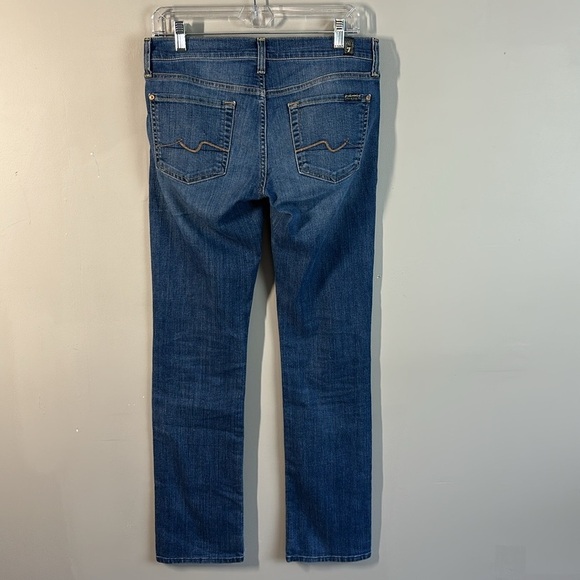 7 For All Mankind Straight Leg Jeans Size 28 - Picture 7 of 15